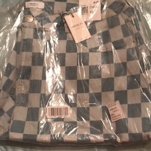 New denim Checkered light jeans forever 21 size 18 regular